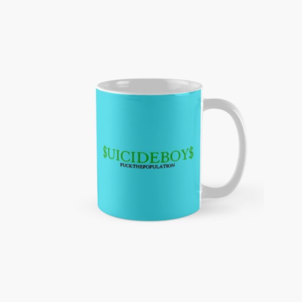 suicideboys ftp logo green money   Classic Mug RB3008 product Offical suicideboys Merch