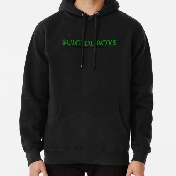 suicideboys ftp logo green money   Pullover Hoodie RB3008 product Offical suicideboys Merch