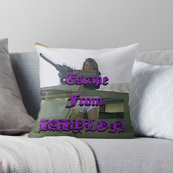 escape from babylon suicideboys aesthetic Throw Pillow RB3008 product Offical suicideboys Merch