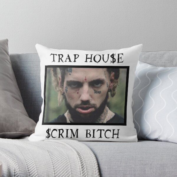 Trap House $crim ~ SuicideboyS Throw Pillow RB3008 product Offical suicideboys Merch